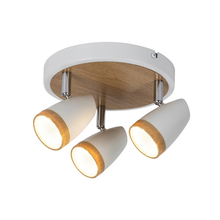 Nástěnné LED bodové svítidlo 12W 840lm 3000K White Scandinavian Karen 5566 Rabalux