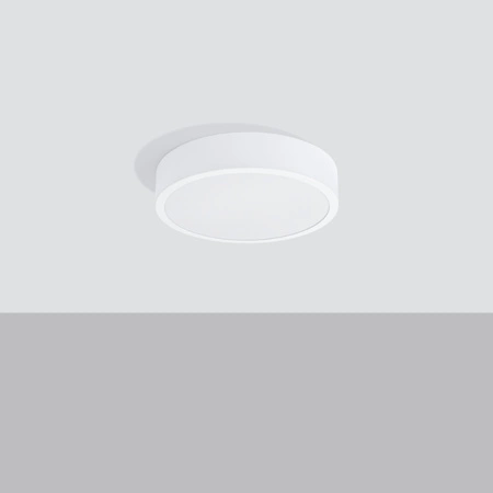 Stropní svítidlo Plafond ONYX 30 LED 23W 3000K 1813lm bílé Minimalistické SOLLUX