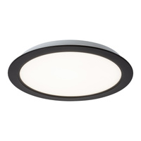 Plafond LED stropní svítidlo 12W 1035lm 4000K Black Minimalist Shaun Rabalux