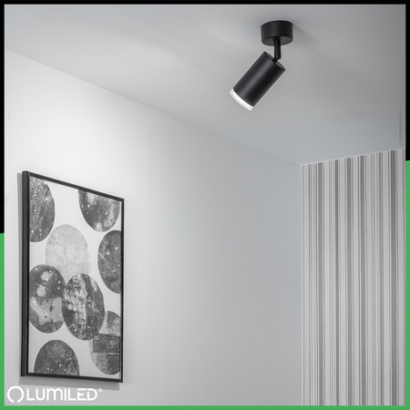 Nástěnné svítidlo LED Spot GU10 IP44 ADERO Black Lumiled Wall lamp