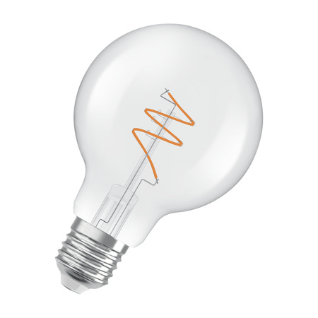 Dekorativní LED žárovka G80 Sphere E27 4,6W = 40W 470lm 2700K Warm CRI90 300° Dimmable Vintage 1906 Osram