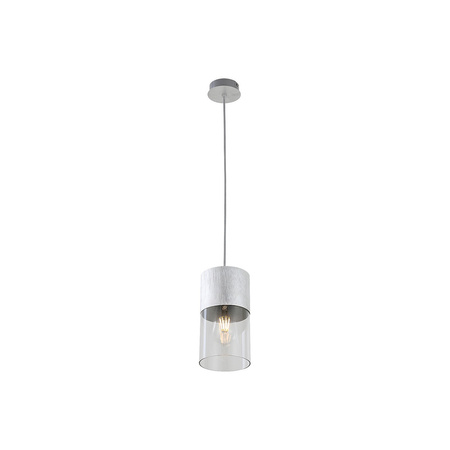 Stropní závěsné svítidlo E27 stříbrné Moderní Zelkova Rabalux