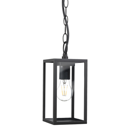 Venkovní závěsná zahradní lampa Malmo E27 Graphite - GOLDLUX (Polux)