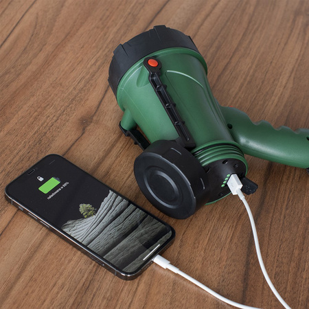 LED vyhledávací svítilna dobíjecí dílenská svítilna USB 15W 1200lm IP68 Camping Lamp VA0041 Vayox