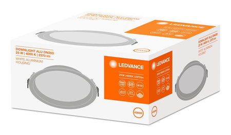 LEDVANCE DOWNLIGHT ROUND stropní svítidlo 215MM 25W 4000K