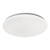 Plafond LED stropní světlo pro povrchovou montáž 36W 3000lm 3000-6500K CCT stmívatelné dálkové ovládání bílé moderní Danny Rabalux