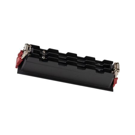 Stropní svítidlo LED 20W 1800lm 3000K Warm Black MIDI RECESSED 10062 Nowodvorski