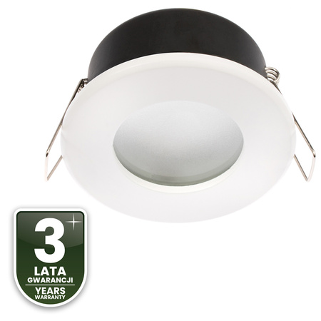 Halogenová Osvětlení Podhledová Koupelnová Hermetická GU10, IP44 Stálá Bílá AQUS LUMILED