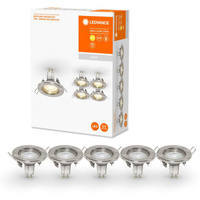 5x LED halogenové svítidlo 2700K 230lm zapuštěné kulaté GU10 LEDVANCE