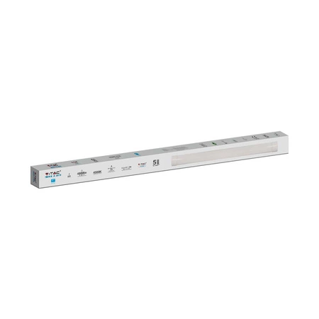 LED lineární garážové světlo 40W 6400K 120CM SAMSUNG CHIP VT-8-40 V-TAC