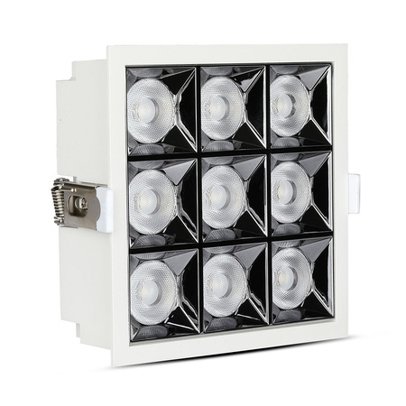 LED Spot 36W 4000K SMD SAMSUNG CHIP Čtvercové svítidlo VT-2-36 V-TAC