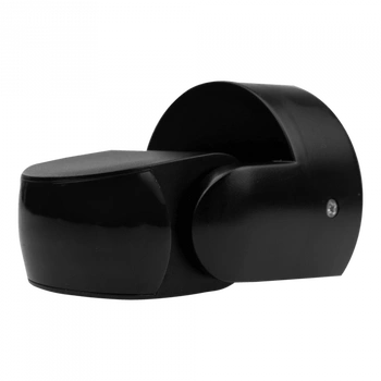 PIR senzor pohybu a soumraku IP65 pro povrchovou montáž černý 12m 180° CP Ecolight