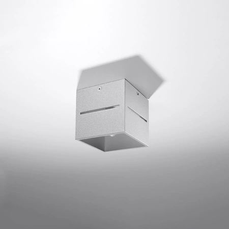 Svítidlo pro povrchovou montáž LOBO G9 Cube Grey SOLLUX