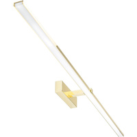 VENUS Nástěnná lampa Zlatá LED 24W Nástěnná lampa 120cm Moderní ProVero