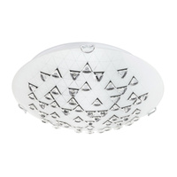 Plafond LED stropní svítidlo E27 bílé moderní Angie Rabalux