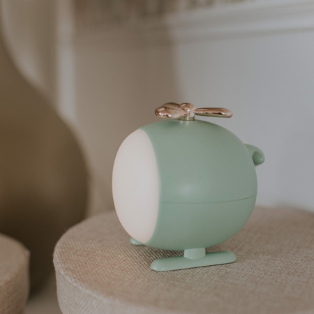 Dětské noční světlo LED 2,5W 1800-3000K teplá bílá dobíjecí 1200mAh zelené MARY'S HELICOPTER