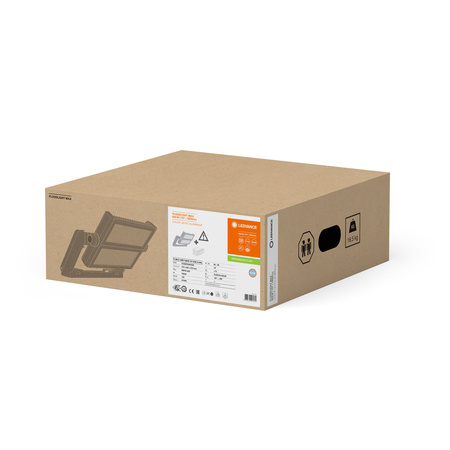 LED reflektor venkovní stmívatelná lampa 600W 78000lm 5700K IP66 Reflektor šedý Ledvance