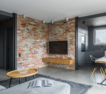 Bodové pohyblivé bílé stropní svítidlo SPOT CHIRO GU10 hranaté Kanlux