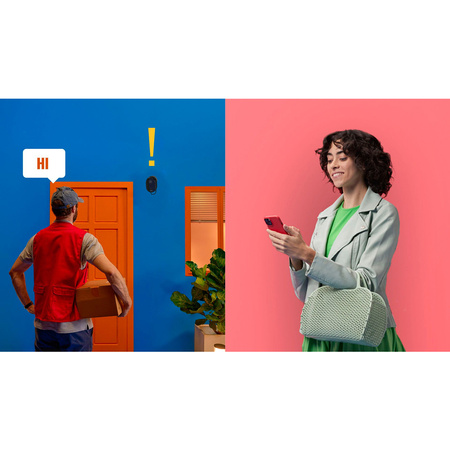 Venkovní kamera Noční vidění Inteligentní monitorování IP54 SMART WIFI WiZ