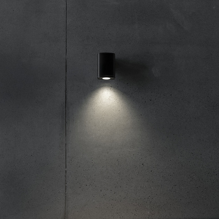 Venkovní nástěnné svítidlo GU10 IP54 Povrchová montáž Černá ZEVI Kanlux