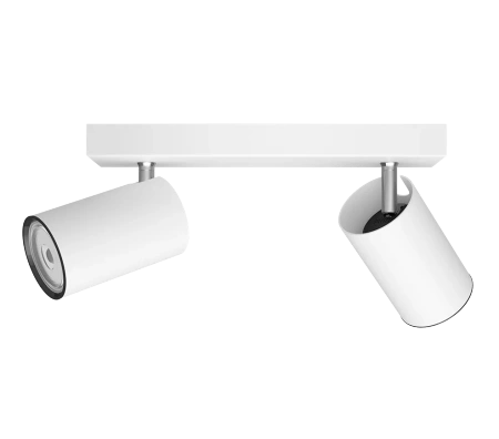 KOSIPO stropní svítidlo Reflektor 2x GU10 bílý Pohyblivý PHILIPS