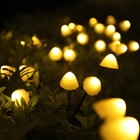 2x Solární LED lampa IP65, 3000K CARI LUMILED