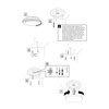 Plafond LED stropní svítidlo 17W 1900lm 4000K neutrální 120° bílá IP44 Pirius Sanico Goldlux