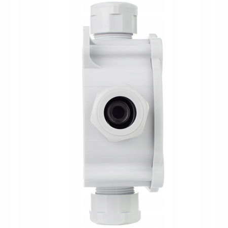 Hermetická instalační krabice pro povrchovou montáž PG16 75x75x33mm Splitter s tlumivkami Šedá PAWBOL