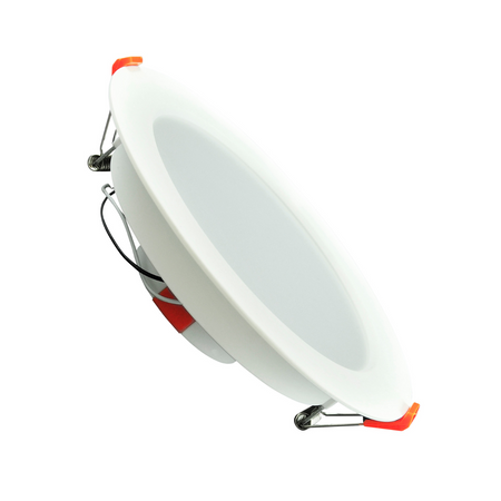 3x MIRO LED kruhové vestavné svítidlo. Bílé 6W 400lm 3000K GOLDLUX (Polux)