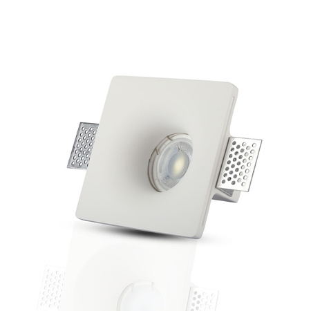 Stropní svítidlo zapuštěné GU10 čtvercové bílé VT-714 V-TAC