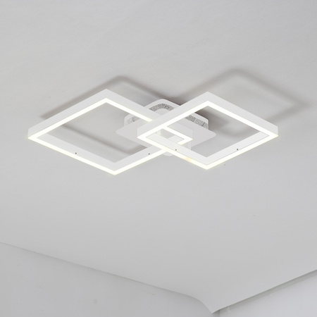 Stropní svítidlo LED 70W CCT GALAXIS HERKULES White + dálkové ovládání ovladače