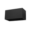 Nástěnné svítidlo QUAD MAXI 2xG9 Up-Down Rectangular Minimalist Black SOLLUX