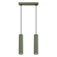 Stropní závěsné svítidlo Tuba Spot 2x GU10 Olive Carbon Deep Space SL.1612 Sollux
