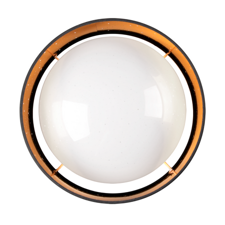 Stropní svítidlo LED PLAFON Lamp TULUZA 24W 2600lm 4000K 40cm Black GOLDLUX (Polux)