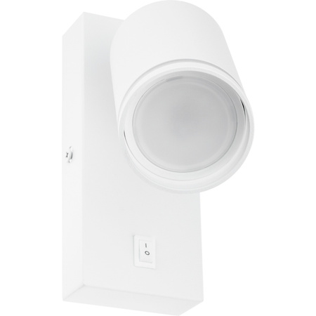 Nástěnné svítidlo GU10 RING s bílým vypínačem