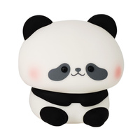 Dekorativní LED dobíjecí lampa 2W 59lm 3000K teplá bílá černá stmívatelná Panda Sanico Goldlux