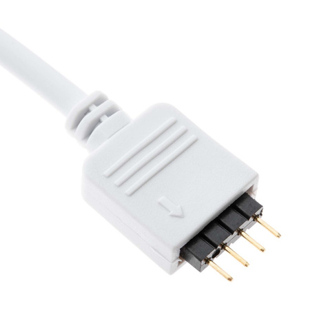 Zástrčka pro RGB LED pásek GOLDPIN 4PIN s 10mm kabelem