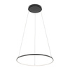 LED závěsné stropní svítidlo 21W 660lm 3000K teplá černá moderní CIRCOLO LED M 10812 Nowodvorski