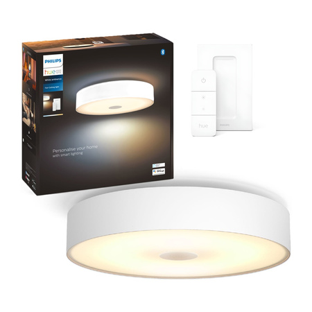 LED stropní světlo FAIR White 25W CCT PHILIPS HUE Bluetooth Zigbee + stmívač