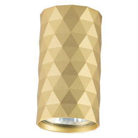 Halogenový reflektorový bodový reflektor GU10 Round Gold Glamour s povrchovou montáží Masterled