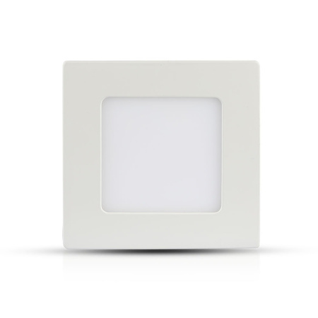 Zapuštěný LED panel pod omítku 12W 3000K PREMIUM Square SAMSUNG CHIP FLICKER FREE VT-612SQ V-TAC