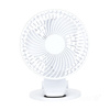 Stolní ventilátor s klipem Přenosný dobíjecí ventilátor s USB-C bílý Viento Windstar Kobi