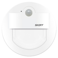 Skoff RUEDA LED svítidlo na schodiště 1W 10V DC IP20 matná bílá se senzorem pohybu