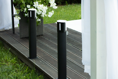 LED zahradní lampa stojací POST 60cm zemní svítidlo 7.5W Veroni