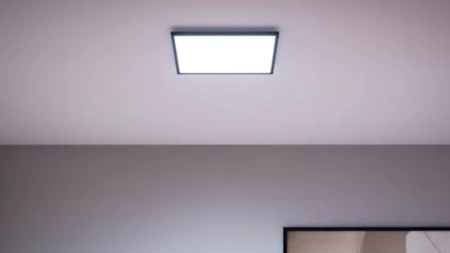 Panelové LED stropní svítidlo pro povrchovou montáž 60x60 cm 39W 1940lm IP20 White Ambiance TW Black Smart SMART Zigbee Bluetooth Aurelle Philips HUE