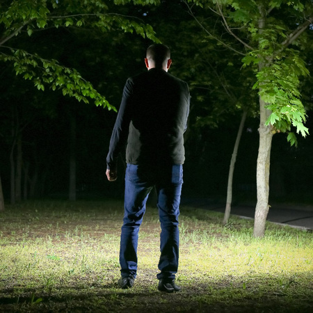 Ruční svítilna nabíjecí LED svítilna Classic USB VA0074 Vayox