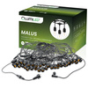 Venkovní řetěz 20m, 40x E27 MALUS LUMILED