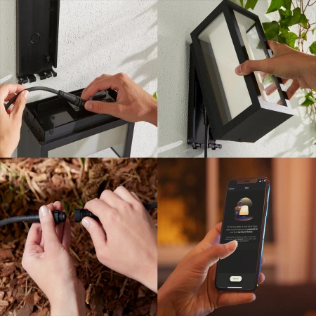 Venkovní nástěnná lampa Philips HUE Impress 17459/30/P7