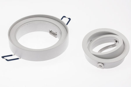 Halogenová Podhledové svítidlo GU10, TUBA SPOT Nastavitelná Kulatá Bílá 20mm MIDI LUMILED