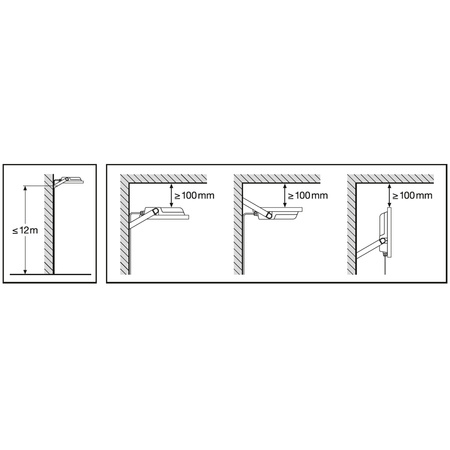 LED reflektor 133W 20000lm 6500K IP66 bílý LEDVANCE reflektor